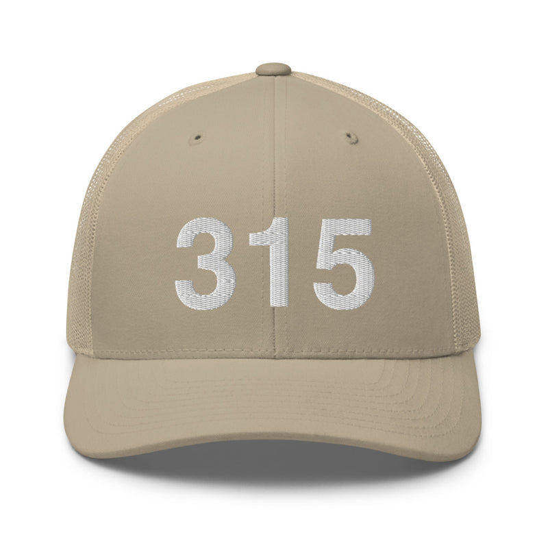 315 Upstate NY Area Code Trucker Hat