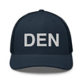 DEN Denver Airport Code Trucker Hat