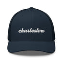 Cursive Charleston SC Trucker Hat