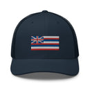 Hawaii Flag Trucker Hat