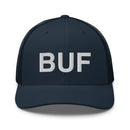 BUF Buffalo NY Airport Code Trucker Hat