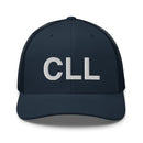 CLL College Station Airport Code Trucker Hat
