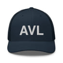 AVL Asheville NC Airport Code Trucker Hat