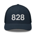 828 Asheville NC Area Code Trucker Hat