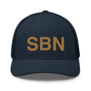 Navy & Gold SBN South Bend IN Airport Code