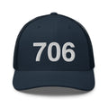 706 Athens GA Area Code Trucker Hat