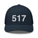 517 Lansing MI Area Code Trucker Hat