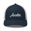Script Austin TX Trucker Hat
