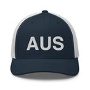 AUS Austin Airport Code Trucker Hat
