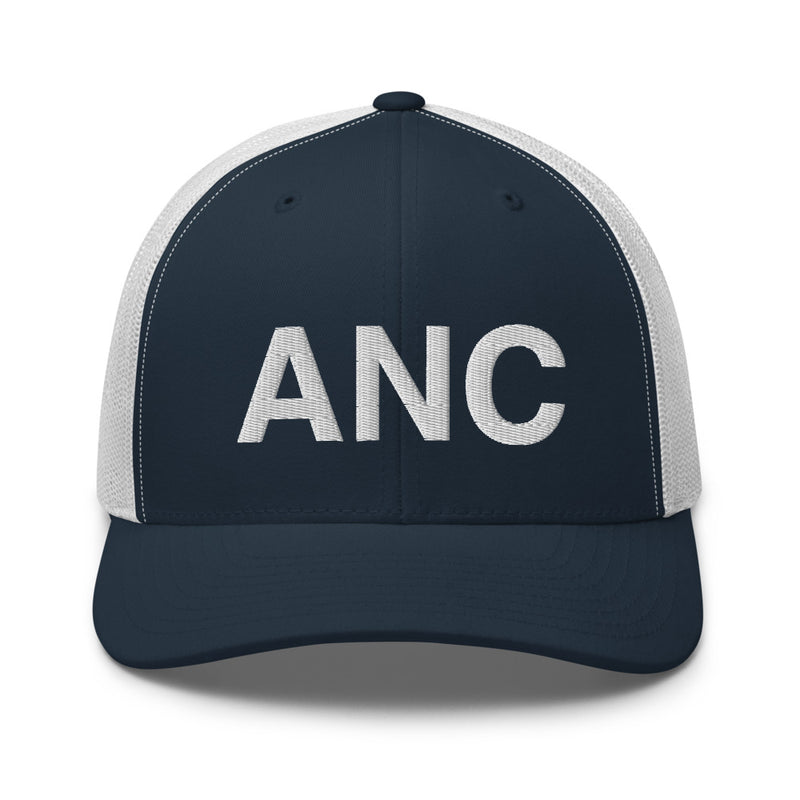 ANC Anchorage Airport Code Trucker Hat