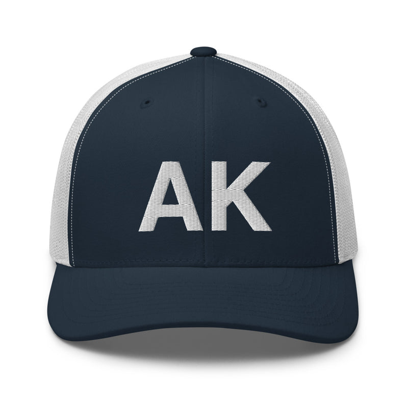 Alaska AK Trucker Hat