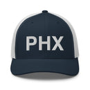 PHX Phoenix Airport Code Trucker Hat