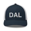 DAL Dallas Airport Code Trucker Hat