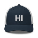 Hawaii HI Trucker Hat.