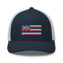 Hawaii Flag Trucker Hat