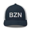 BZN Bozeman Airport Code Trucker Hat