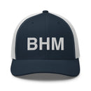BHM Birmingham Airport Code Trucker Hat