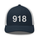 918 Tulsa Area Code Trucker Hat