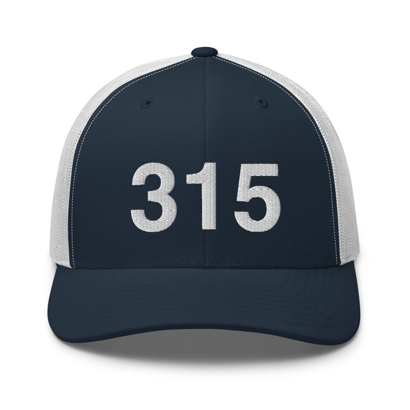 315 Upstate NY Area Code Trucker Hat