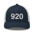 920 Green Bay Area Code Trucker Hat