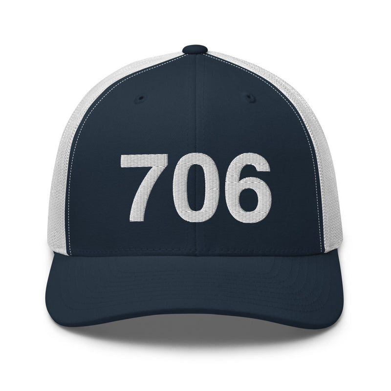 706 Athens GA Area Code Trucker Hat