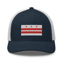 Washington DC Flag Trucker Hat