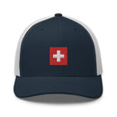 Switzerland Flag Trucker Hat