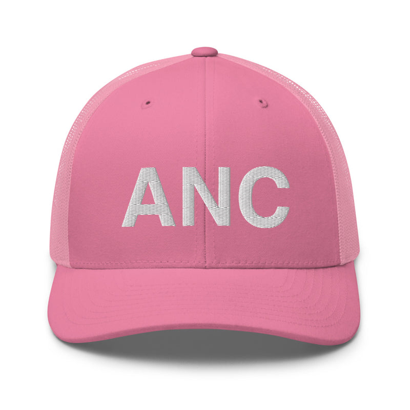 ANC Anchorage Airport Code Trucker Hat