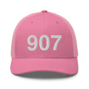 907 Alaska Area Code Trucker Hat