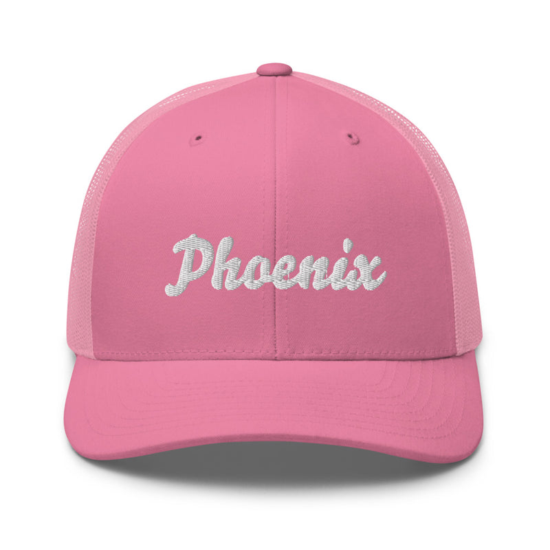 Script Phoenix AZ Trucker Hat