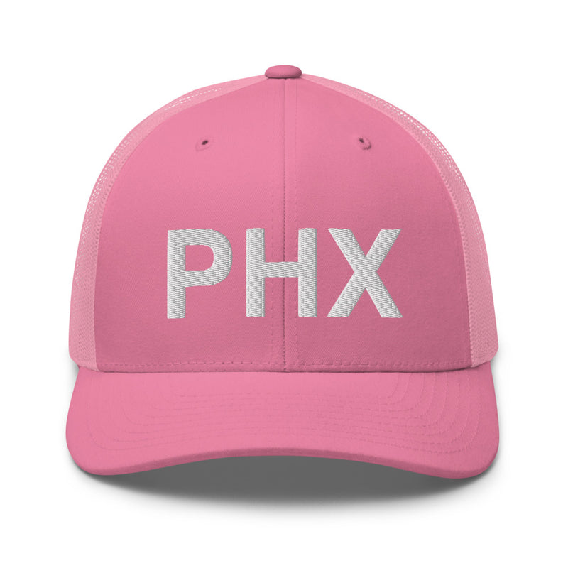 PHX Phoenix Airport Code Trucker Hat