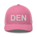 DEN Denver Airport Code Trucker Hat