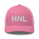 HNL Honolulu Airport Code Trucker Hat