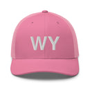 Wyoming WY Trucker Hat