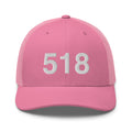 518 Upstate NY Area Code Trucker Hat