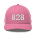 828 Asheville NC Area Code Trucker Hat