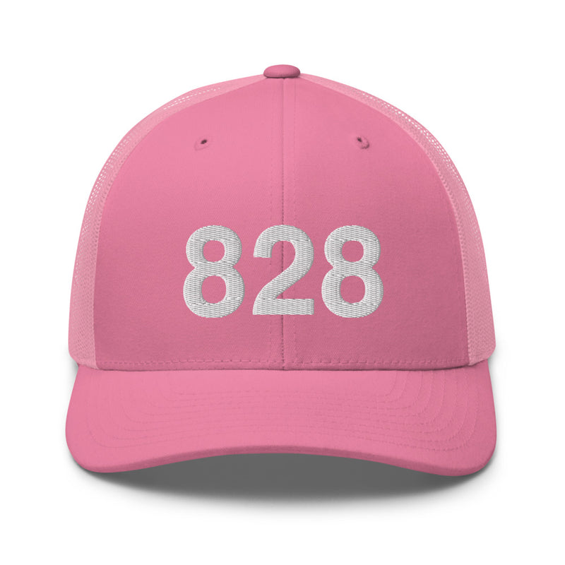 828 Asheville NC Area Code Trucker Hat