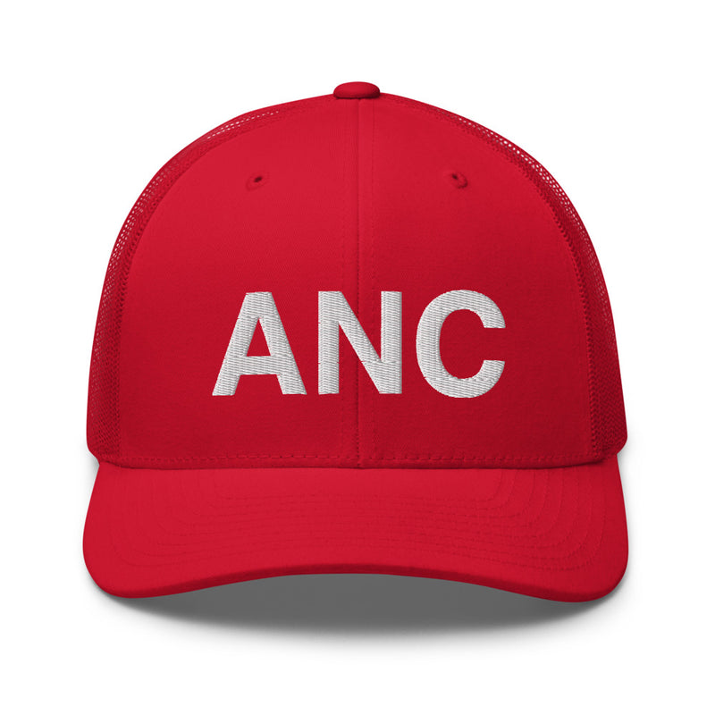 ANC Anchorage Airport Code Trucker Hat