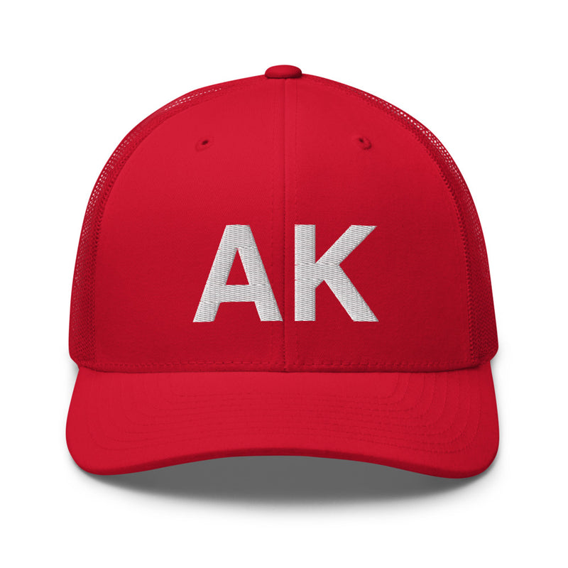 Alaska AK Trucker Hat