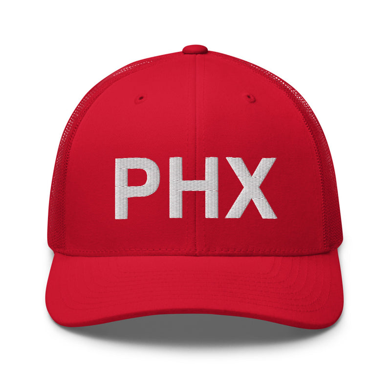 PHX Phoenix Airport Code Trucker Hat