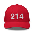 214 Dallas Area Code Trucker Hat