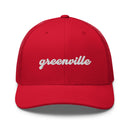 Cursive Greenville SC Trucker Hat