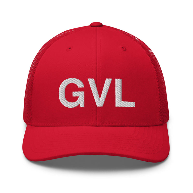 GVL Greenville SC Airport Code Trucker Hat