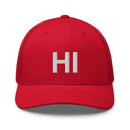 Hawaii HI Trucker Hat.