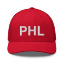 PHL Philadelphia Airport Code Trucker Hat