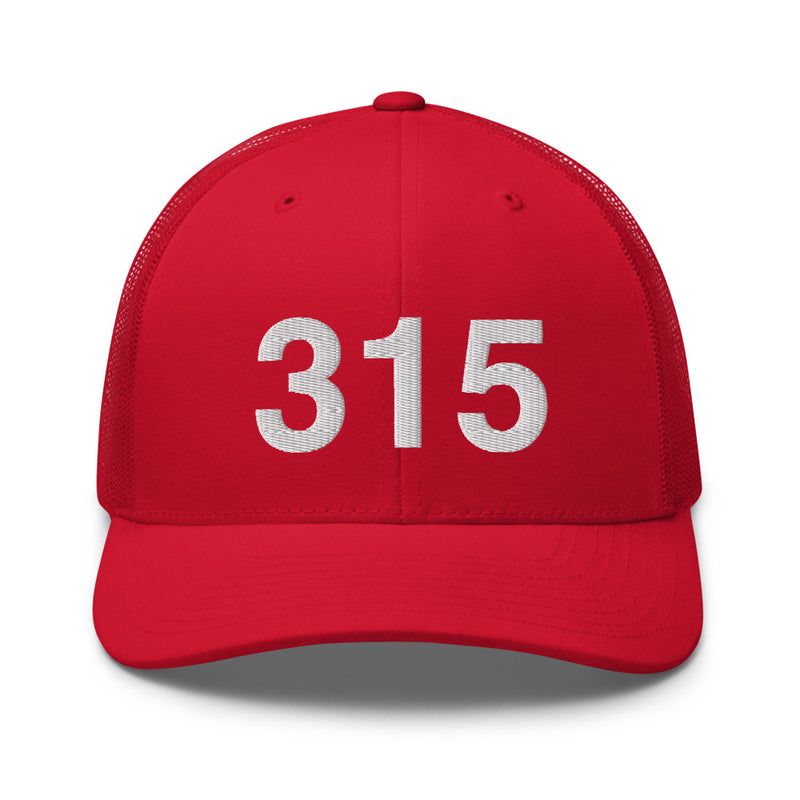 315 Upstate NY Area Code Trucker Hat