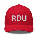 RDU Raleigh NC Airport Code Trucker Hat