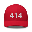 414 Milwaukee Area Code Trucker Hat