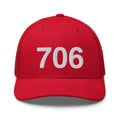 706 Athens GA Area Code Trucker Hat