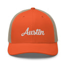 Script Austin TX Trucker Hat